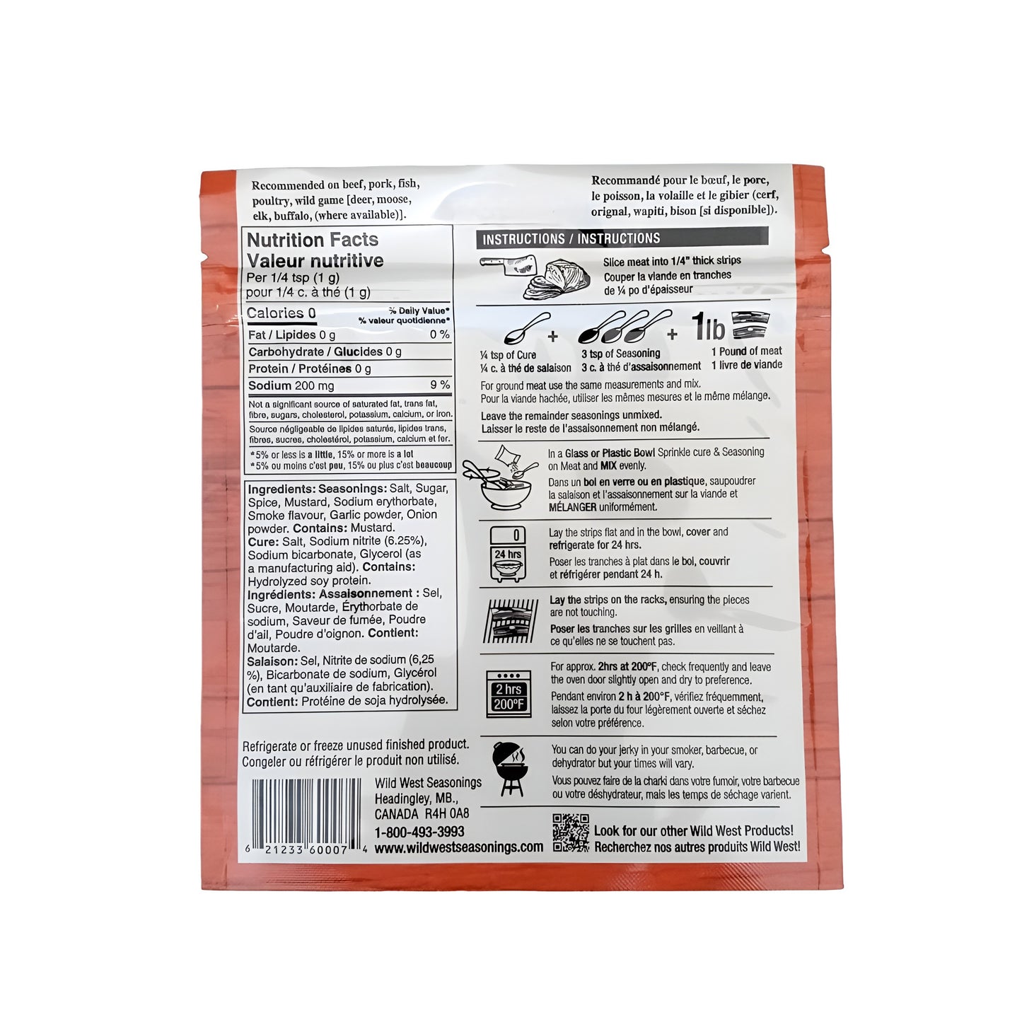 Barbecue Jerky Cure and Seasoning
