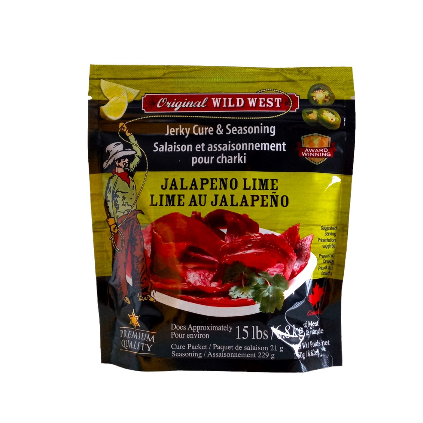 Jalapeno Lime Jerky Cure and Seasoning