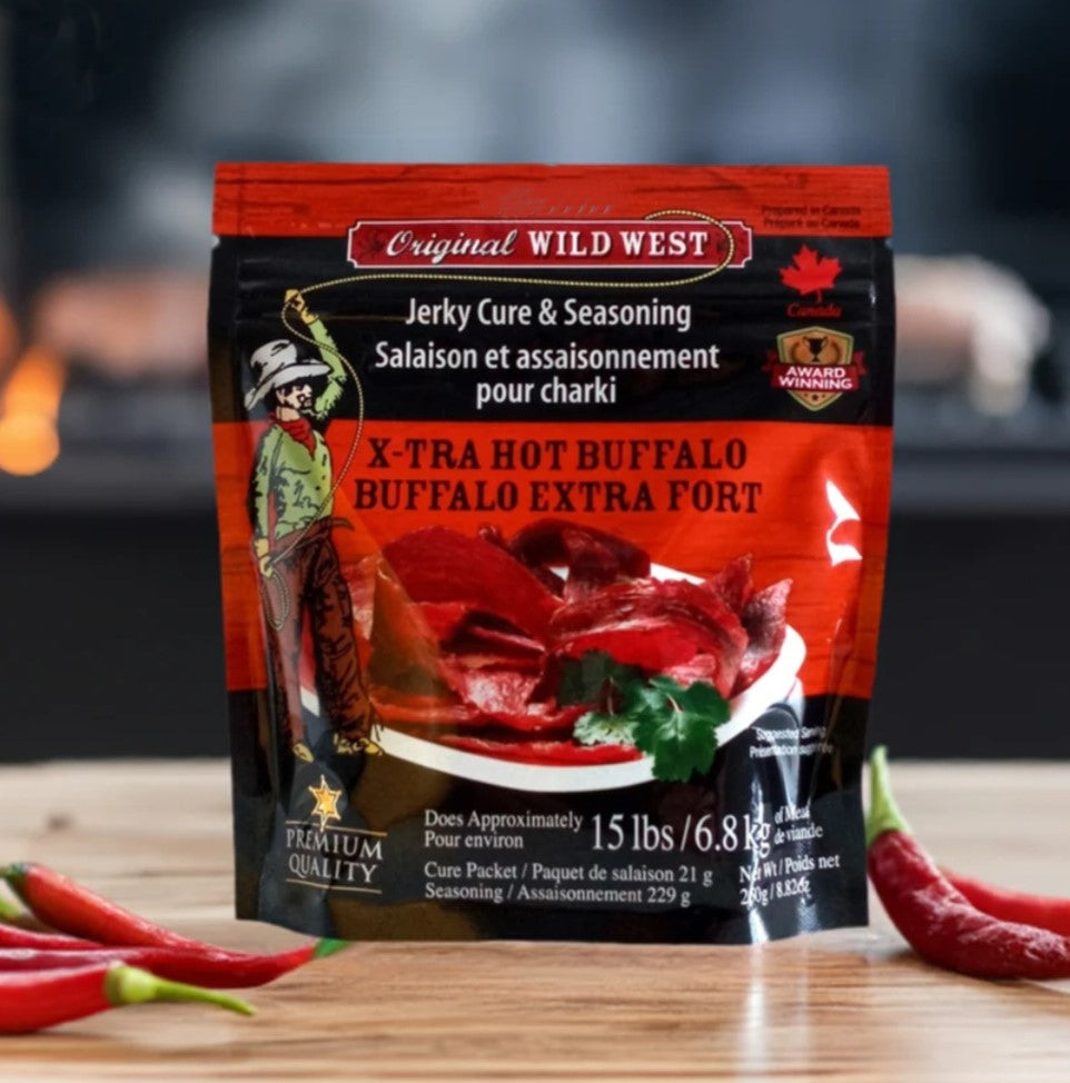 X-tra Hot Buffalo Jerky Cure and Seasoning