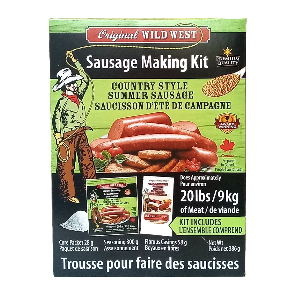 Country Style Summer Sausage Making Kit