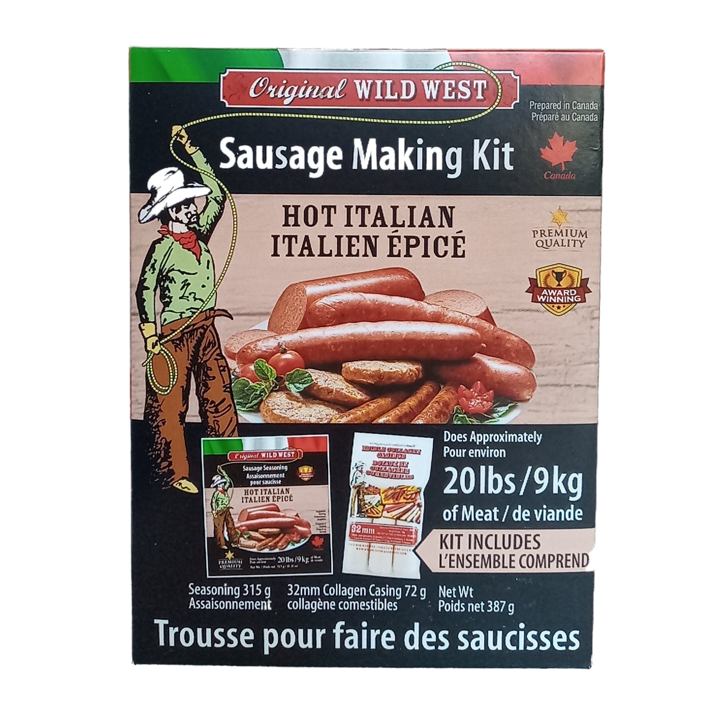 Hot Italian Sausage Making Kit