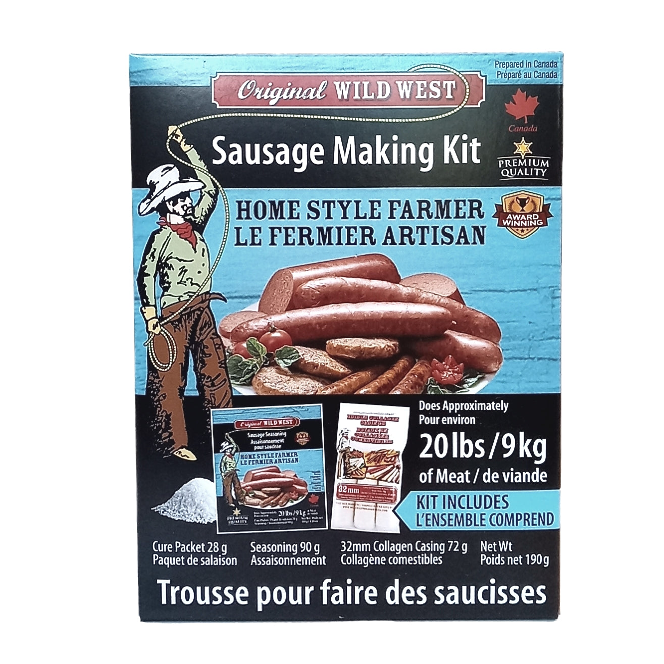 Home Style Farmer Sausage Making Kit