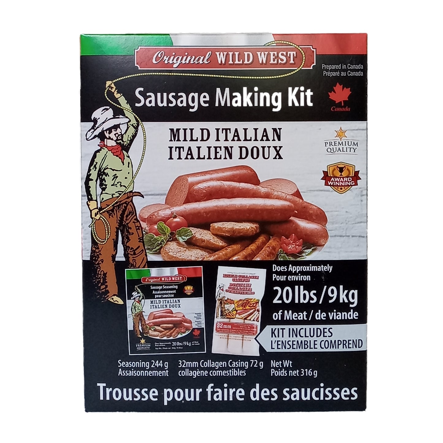 Mild Italian Sausage Making Kit