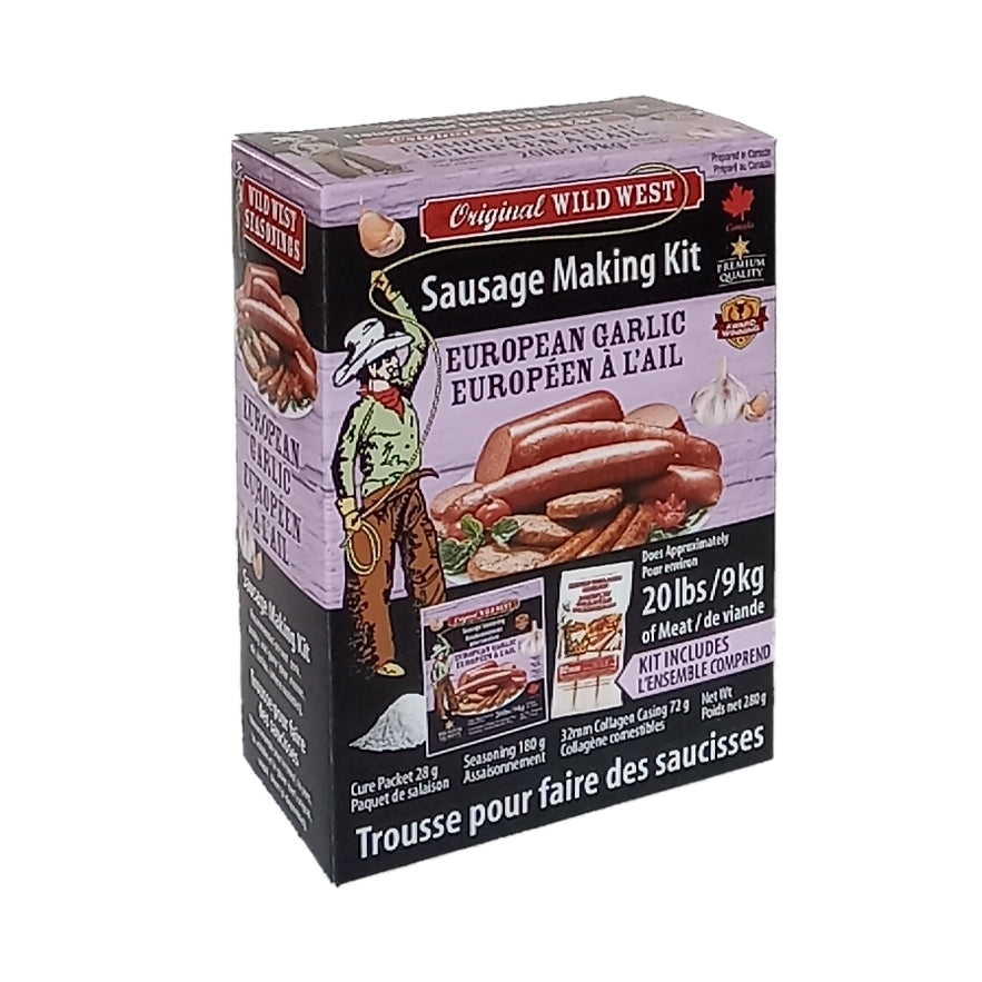 European Garlic Sausage Making Kit