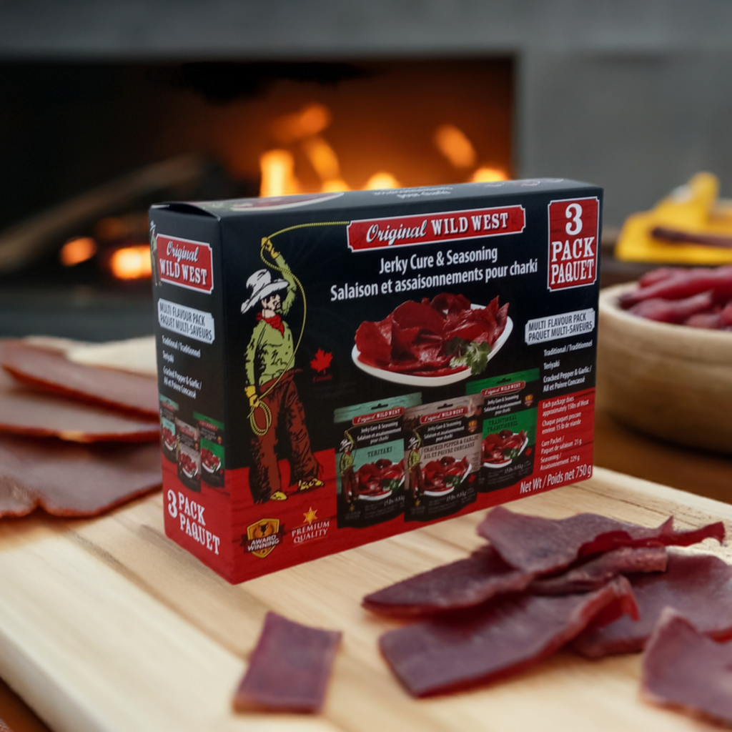 Jerky Cure and Seasoning Multi Pack – Wild West Seasonings